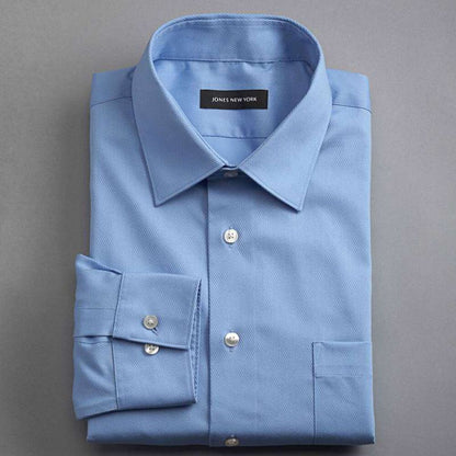 No-Iron Textured Dress Shirt