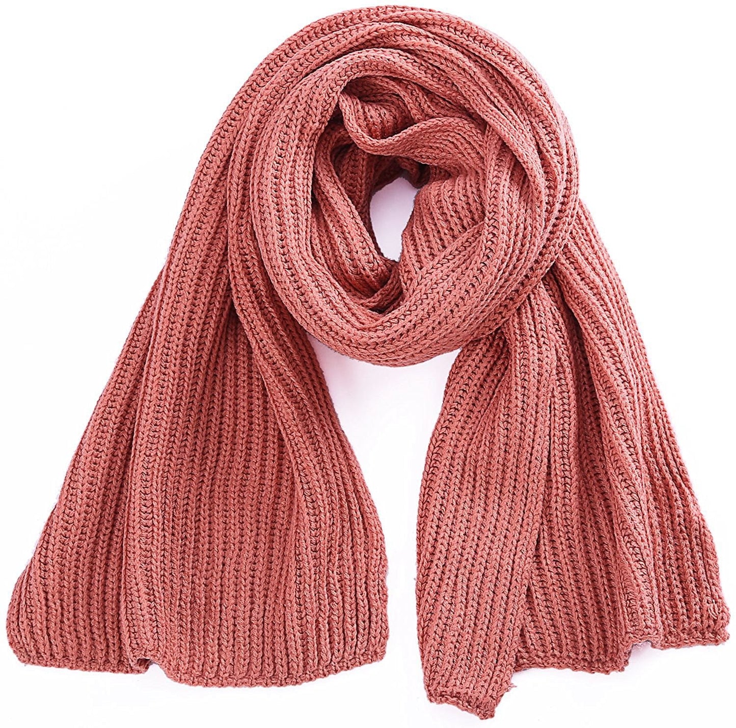 Soft Winter Scarves Warm Knit Scarves for Outdoor Knitted Womens