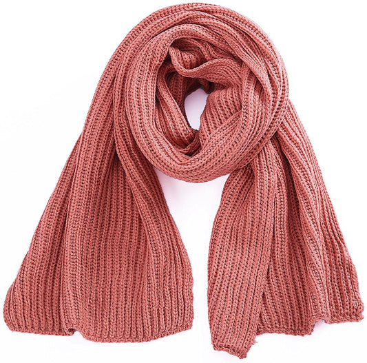 Soft Winter Scarves Warm Knit Scarves for Outdoor Knitted Womens